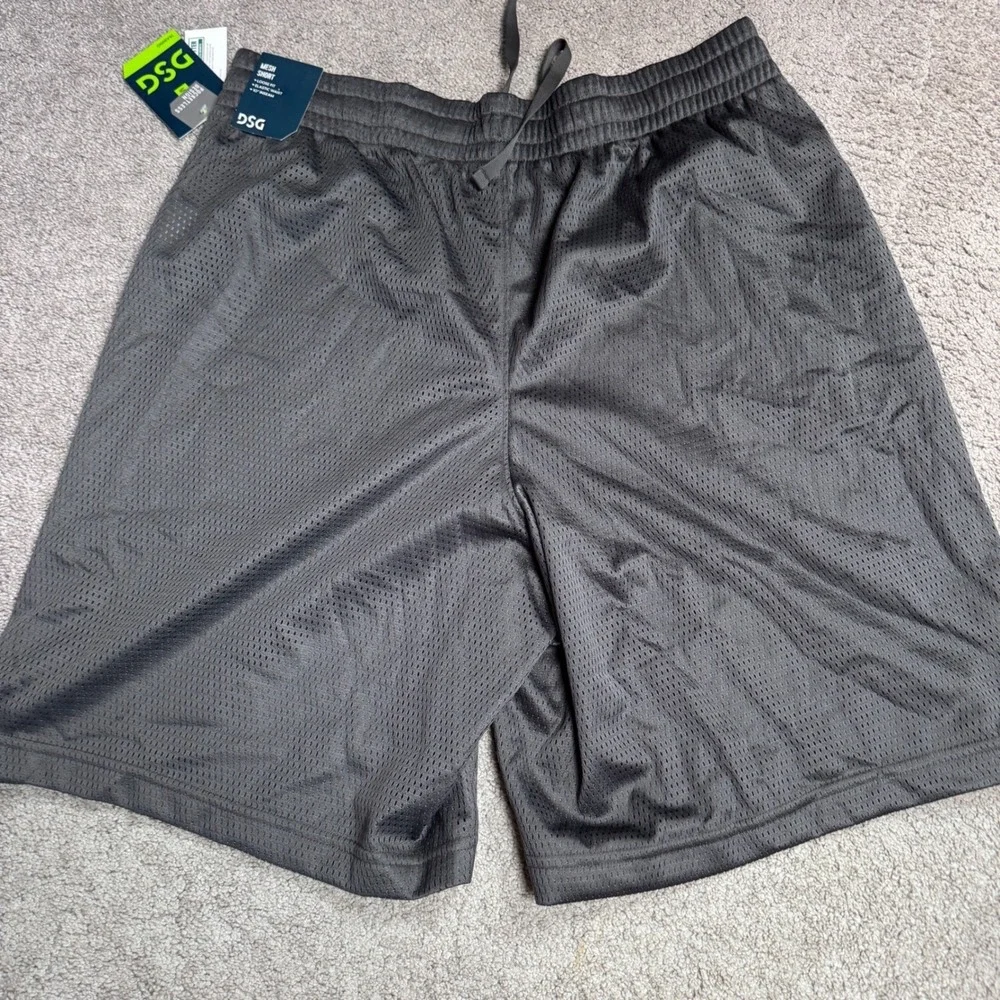 NEW DSG Men's Asphalt Pockless Mesh Gym Shorts 10